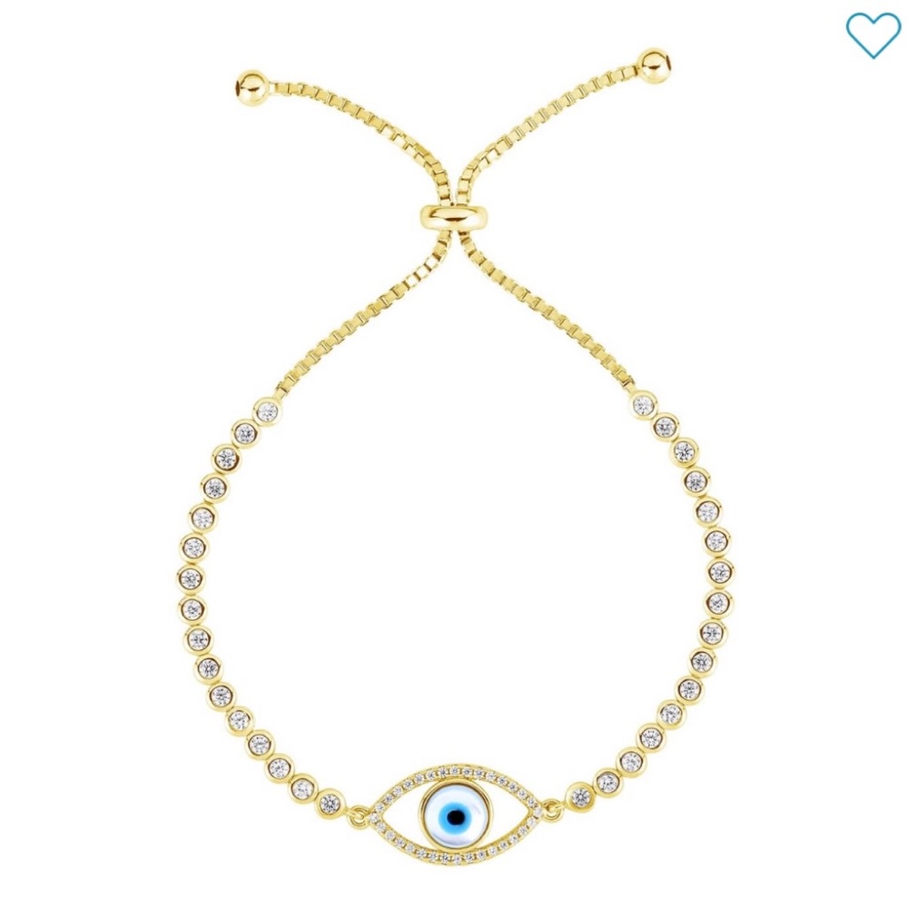 COPY - Sphera Milano Evil Eye Bracelet 14k gold plated